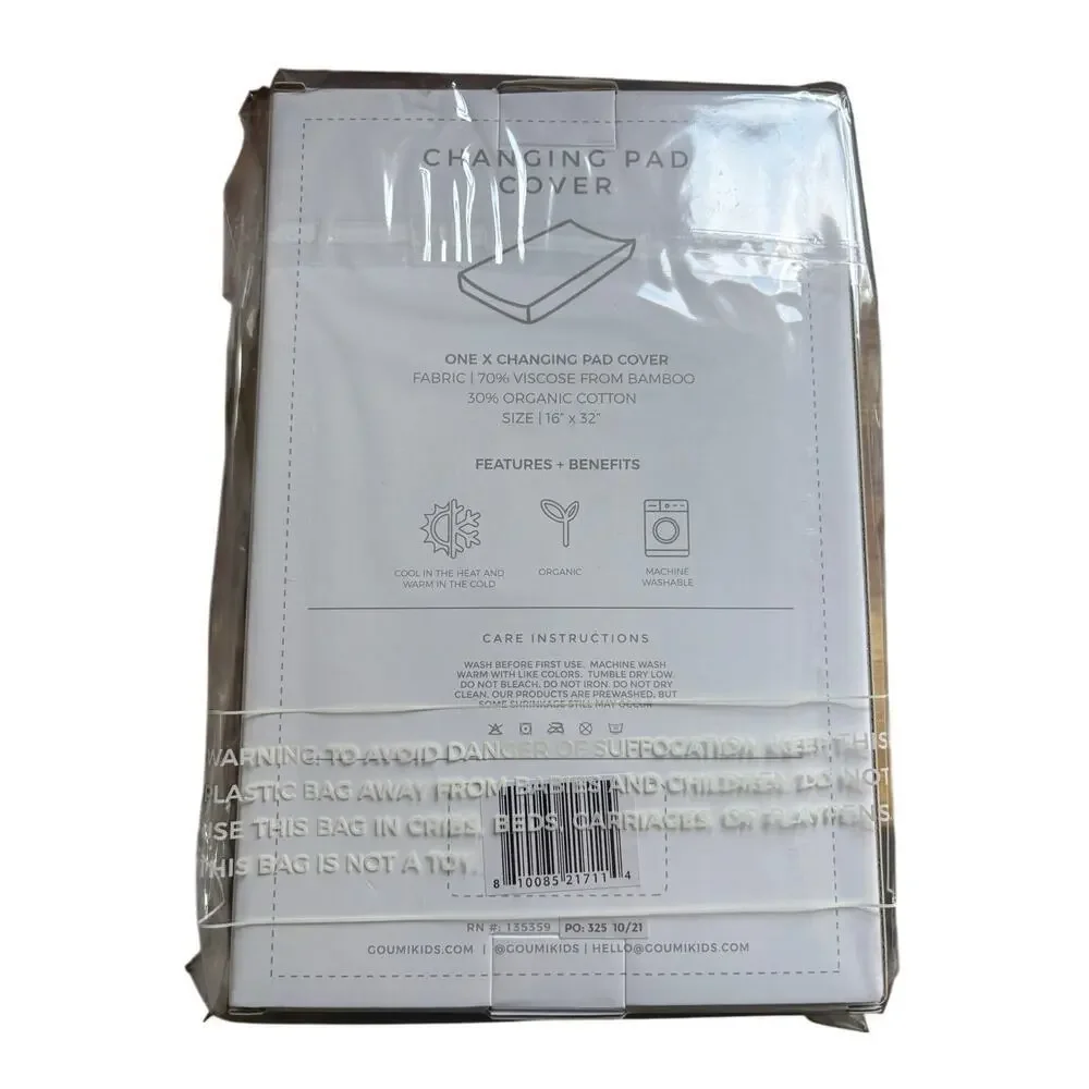 Goumi ‎ CHANGING PAD COVER | cloud NWT
